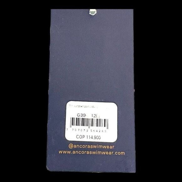 NWT Ancora Mini Sundown Postcards Bathing Suit Swim Suit Size 12A - Picture 5 of 5